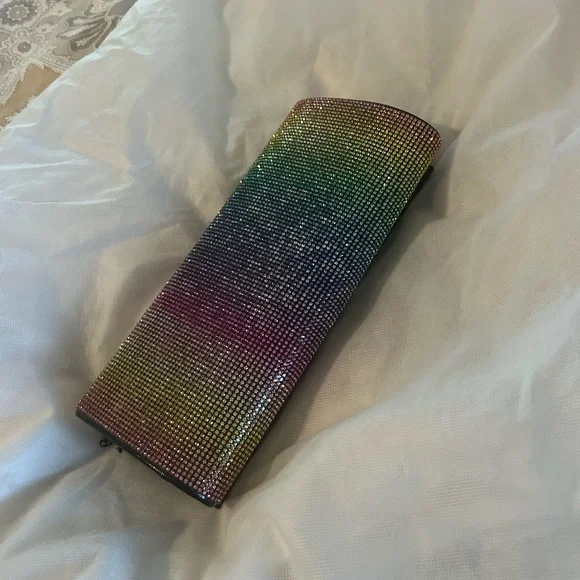 Multicolor Rhinestone Clutch - Picture 3 of 5